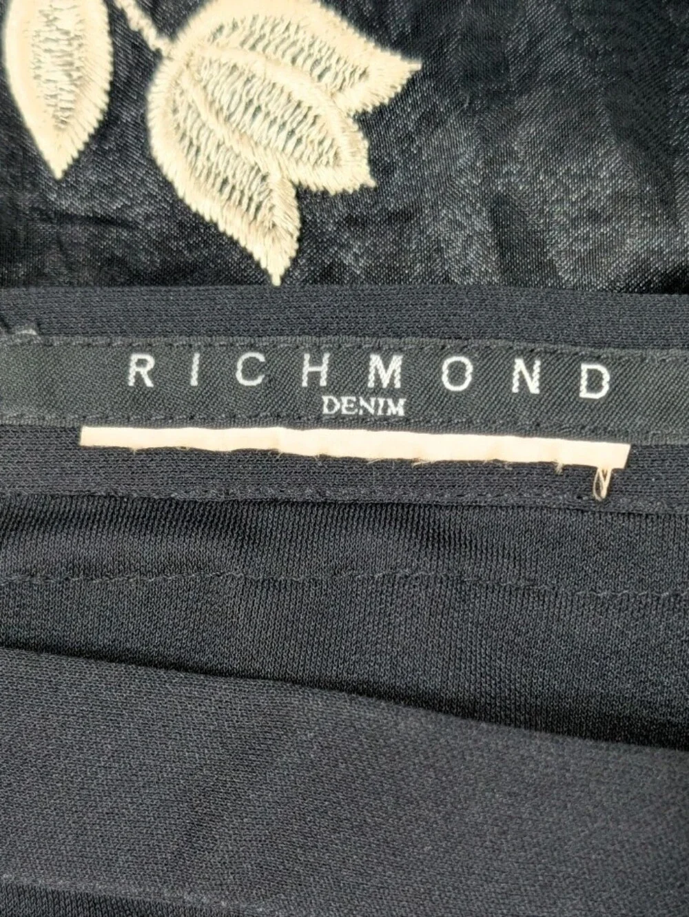 VTG Richmond Denim Y2K Whimsigoth Dark Romantic Witchy Feminine Chic Skirt 2